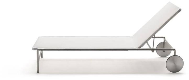 Living Divani Тканевый садовый лежак на колесиках sun-id-1451544 - Вид №1