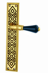 Bronces Mestre Ручка из латуни с кристаллами swarovski® на пластине Clasica sun-id-1487299 - Вид №48