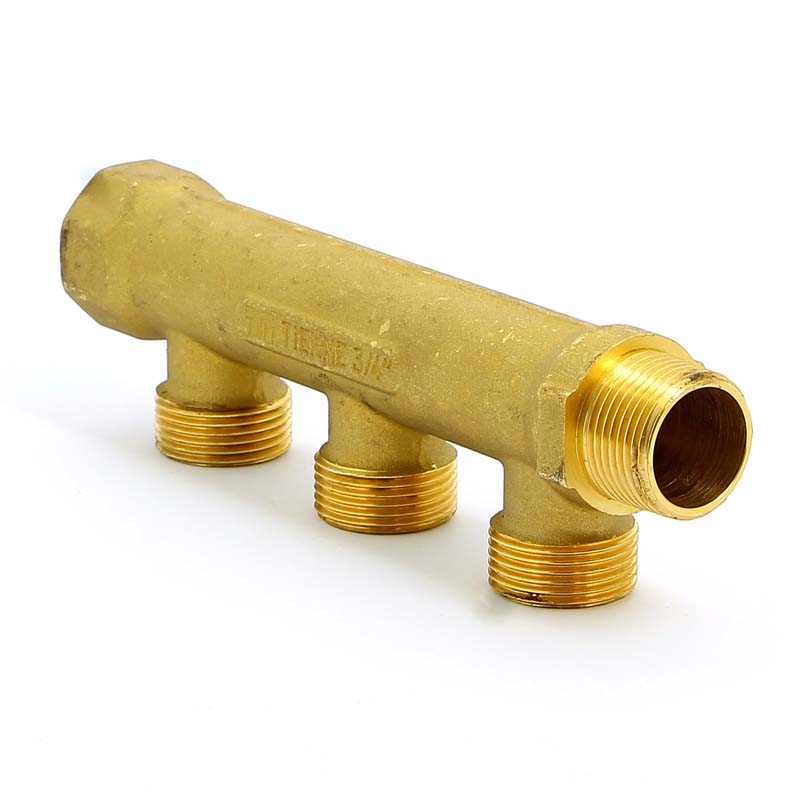 Коллектор НВ 3/4" TIEMME 3 выхода 3/4"ЕК 50мм 1910017 - Вид №3