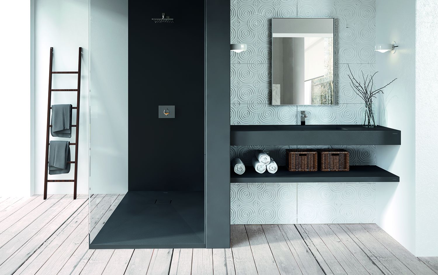 MCBATH Zeus Vulcano 120x80 прямоугольный графит sun-id-1959876 - Вид №5