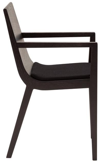 Andreu World Кресло из дерева с подлокотниками Rdl So7292 - Вид №9