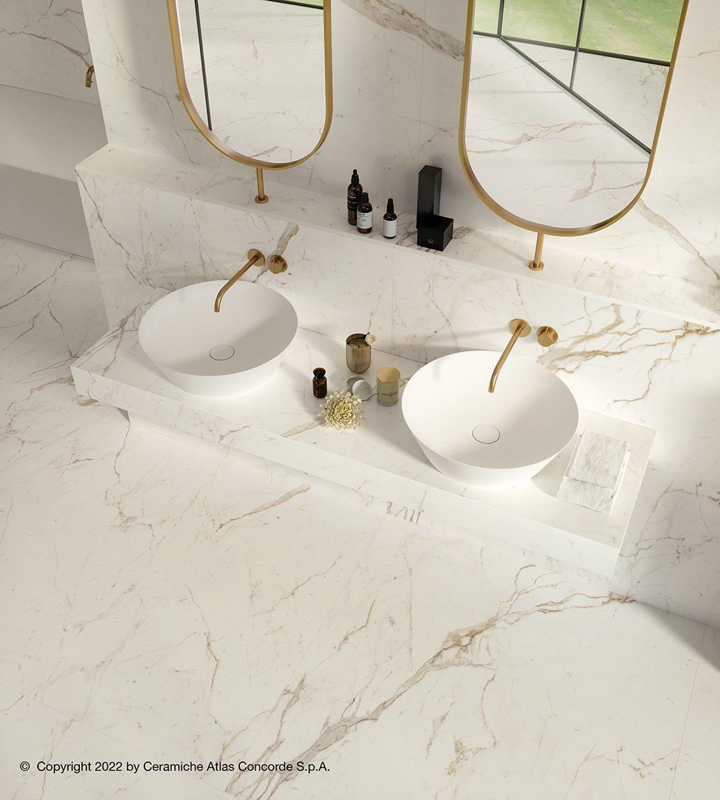 Столешница из керамогранита для двойной раковины Atlas Concorde Habitat Contract ARCH-00110367 - Вид №11