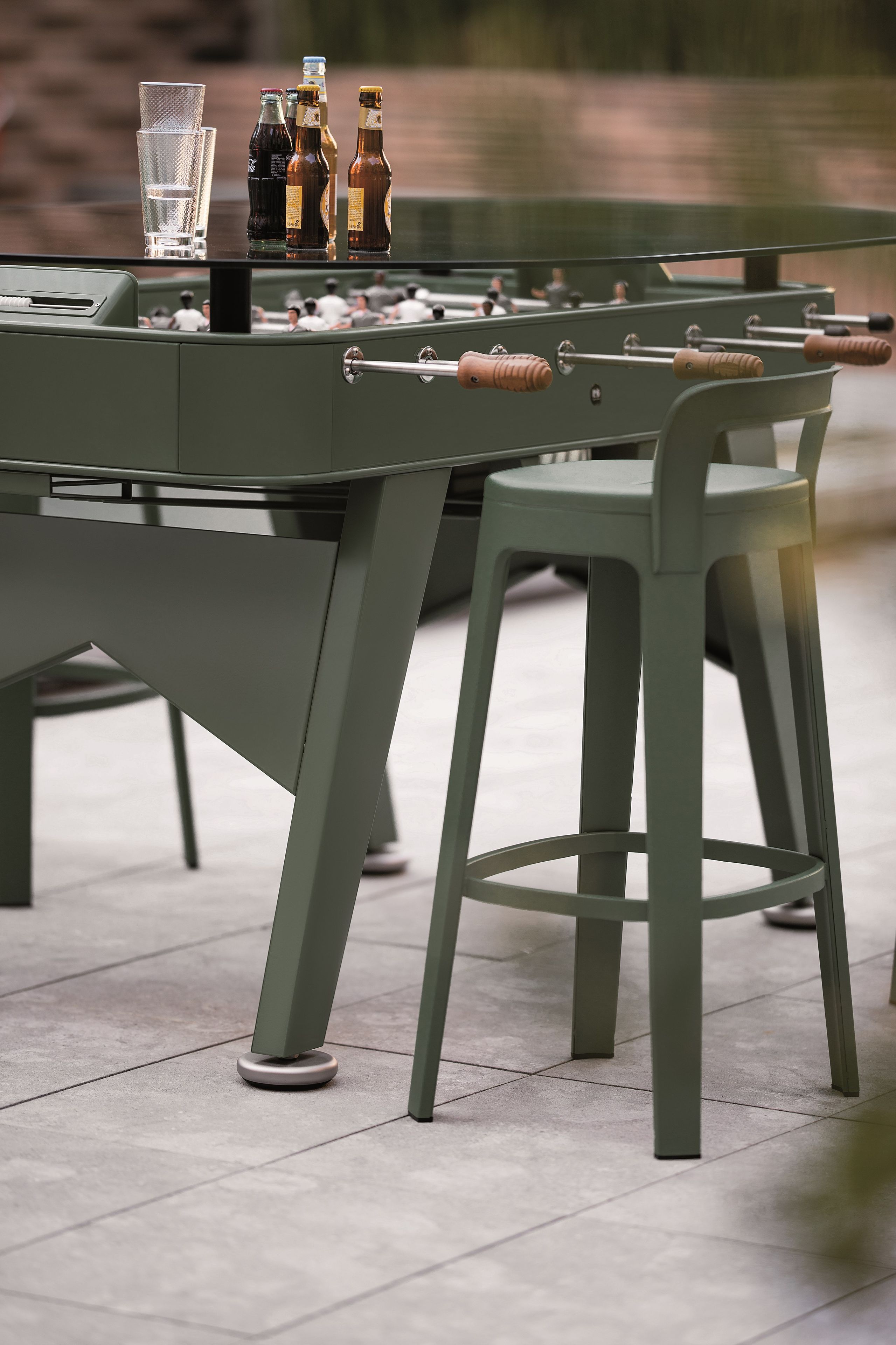 Высокий стальной барный стул RS Barcelona OMBRA ARCH-00105359 - Вид №8