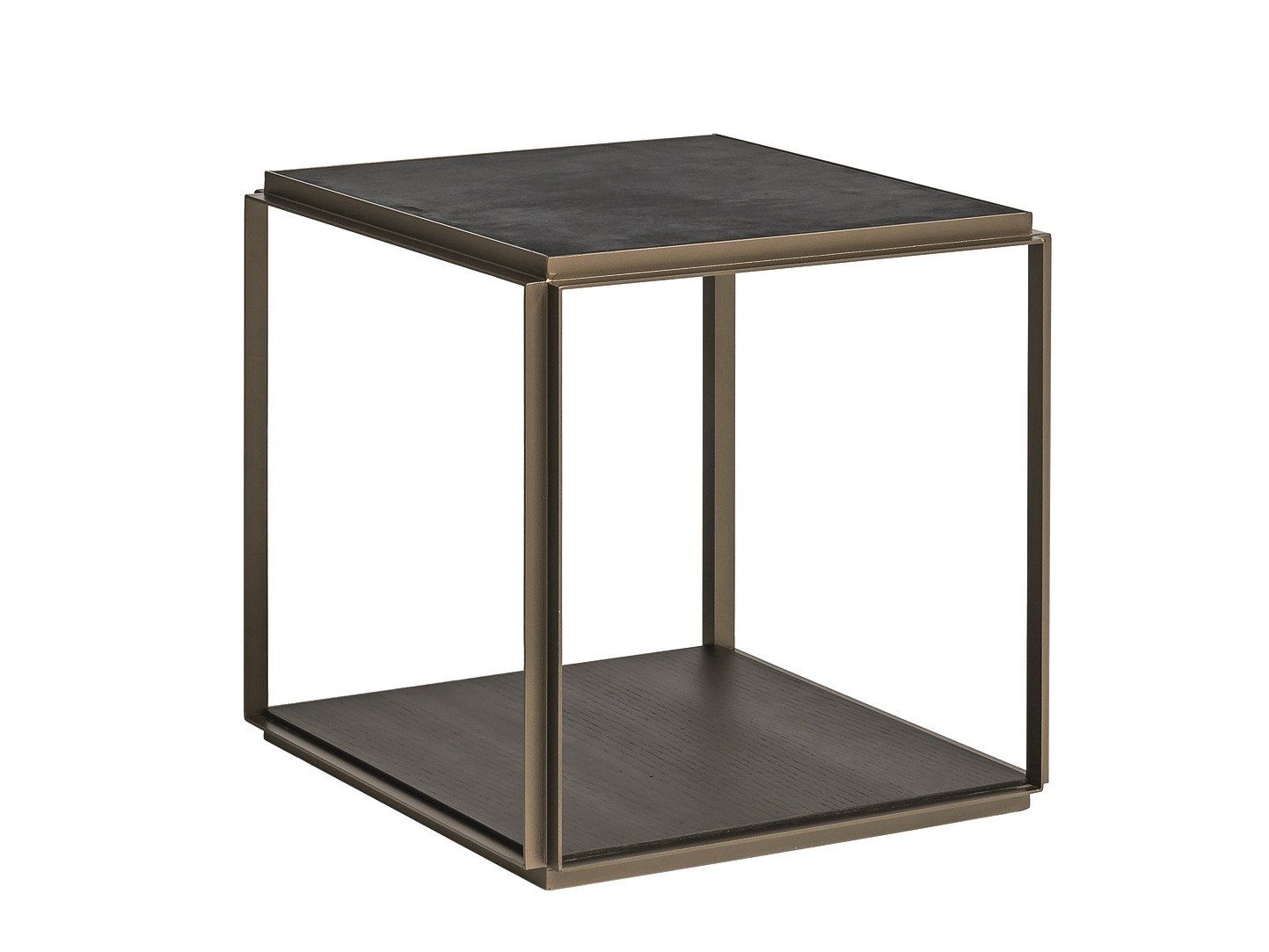 Квадратный металлический журнальный столик Shake рамка ARCH-00075913