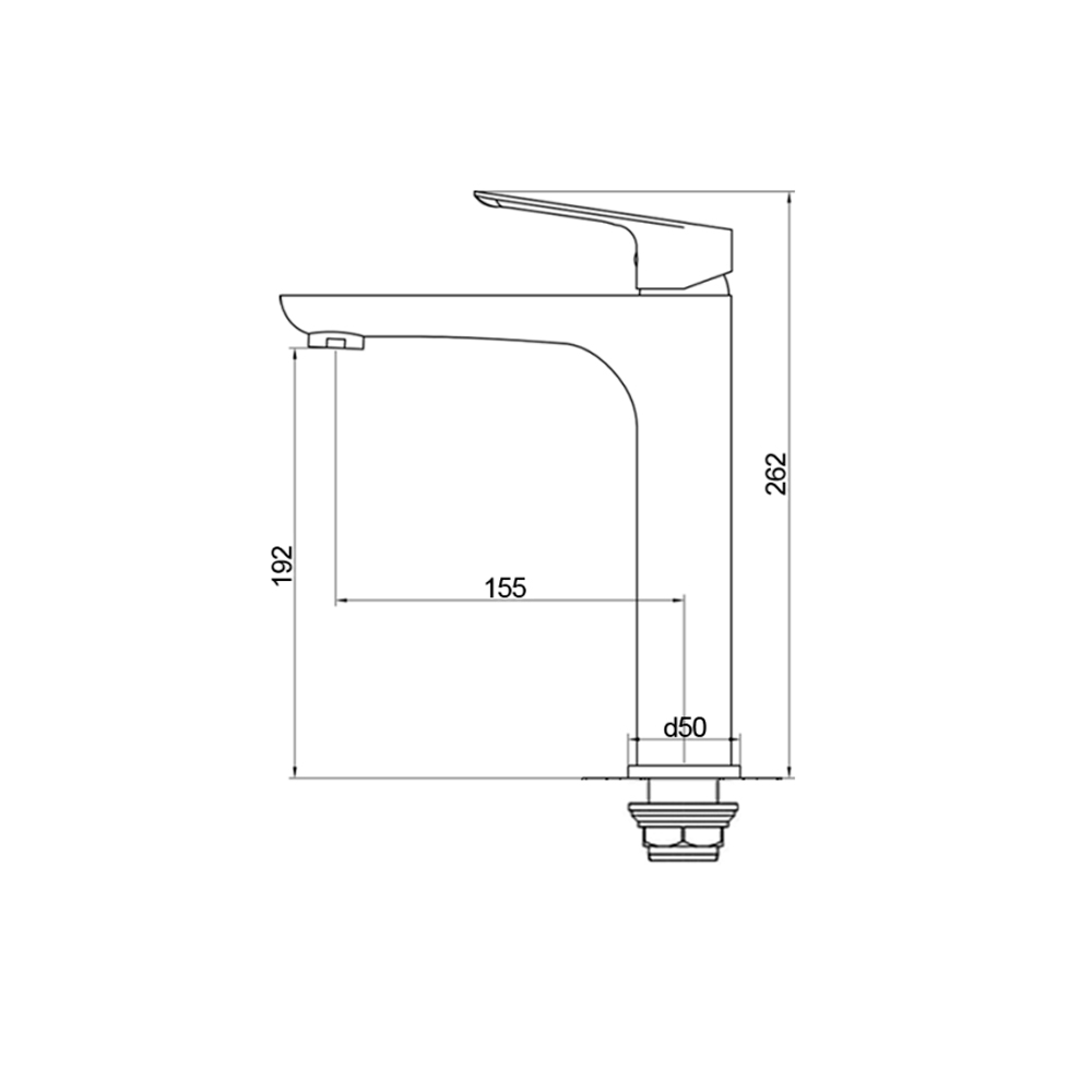 Смеситель для кухни Raiber Osdorf R2105 однорычажный R2105 Santreyd  - Вид №2