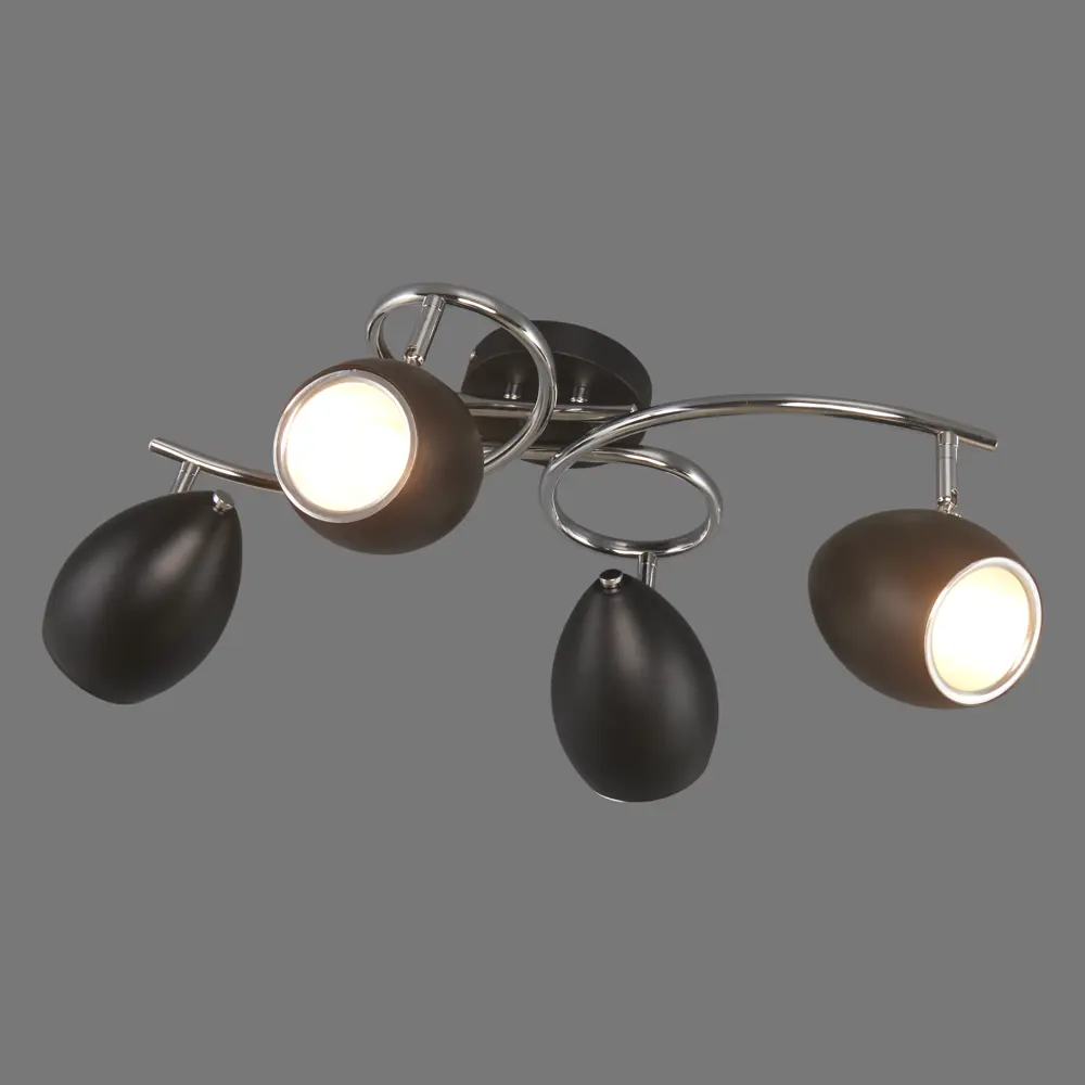 Люстра «Klumi» 1269/4C E14X3X40 Вт, цвет чёрный 81966699 STLM-2182960 JLIGHT  - Вид №2