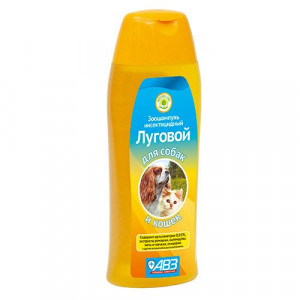 Т00022378 Шампунь для собак и кошек Луговой инсектицидный 270мл АВЗ