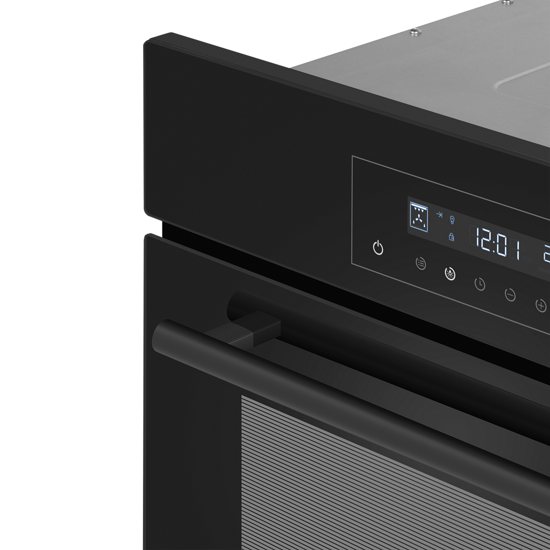 9100948 Электрический духовой шкаф HOMSair OEH606BK черный STDN-0131813 - Вид №7