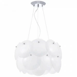 Подвесной светильник белый Omega Omega SP4 CRYSTAL LUX ДИЗАЙНЕРСКИЕ, ФЛОРИСТИКА 00-3890104 Белый