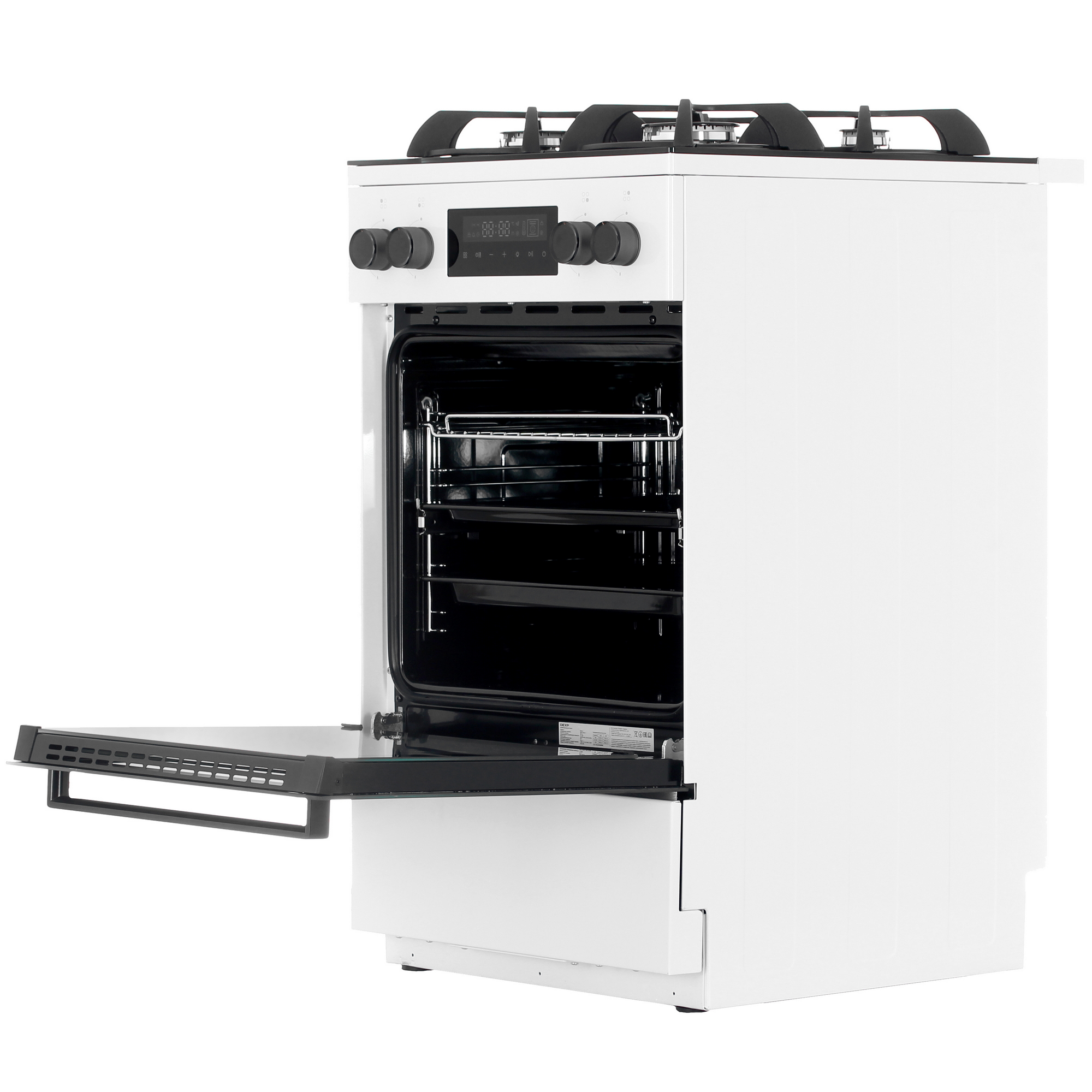 9119685 Комбинированная плита DEXP M35-2 белый STDN-0041450 - Вид №5