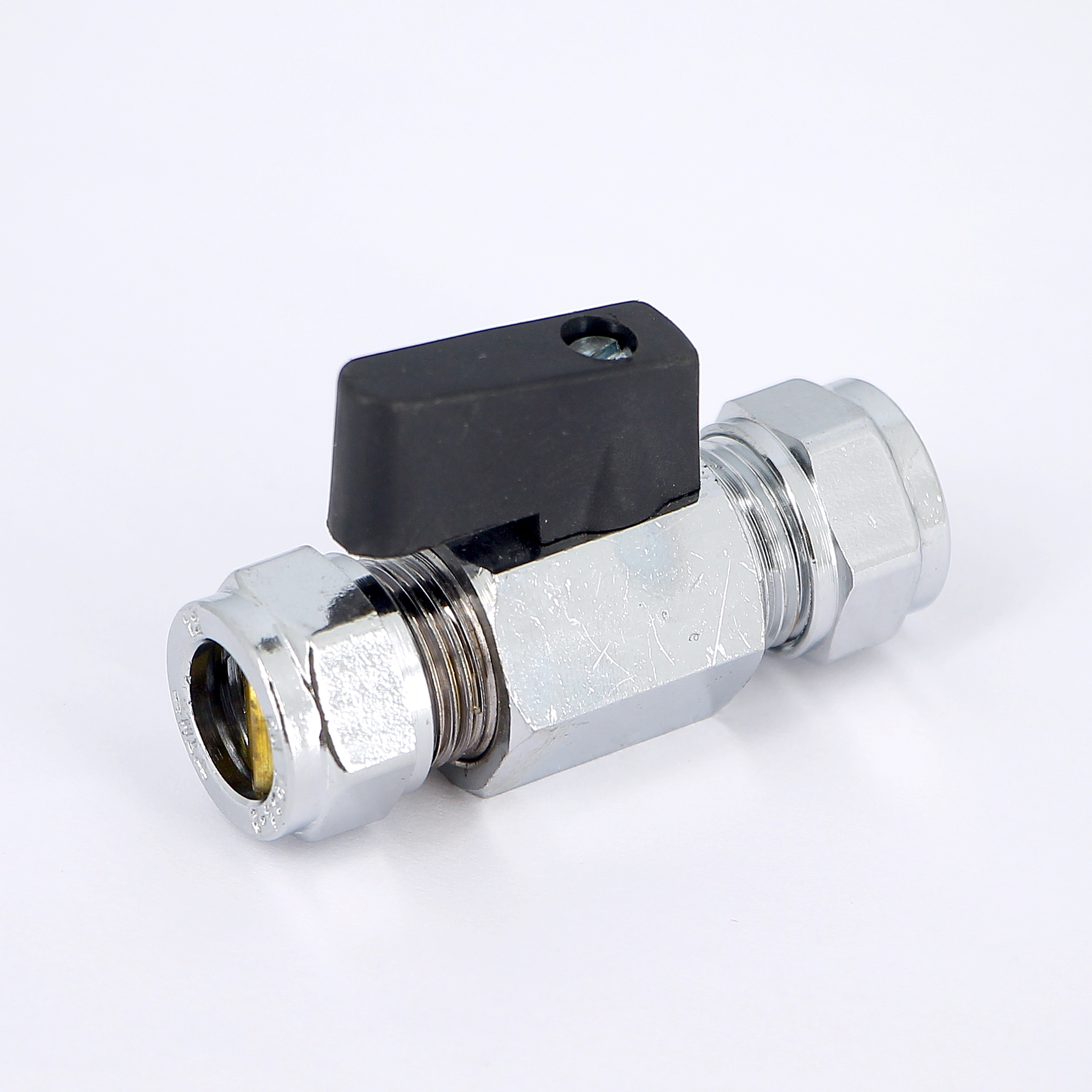 Кран мини обжим флажок TIEMME 12x12 2900005 - Вид №1