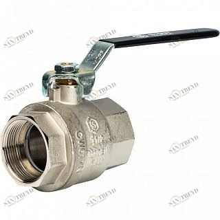 Кран шаровый STOUT ВВ 1"1/2 полнопроходной, рычаг SVB0001000040