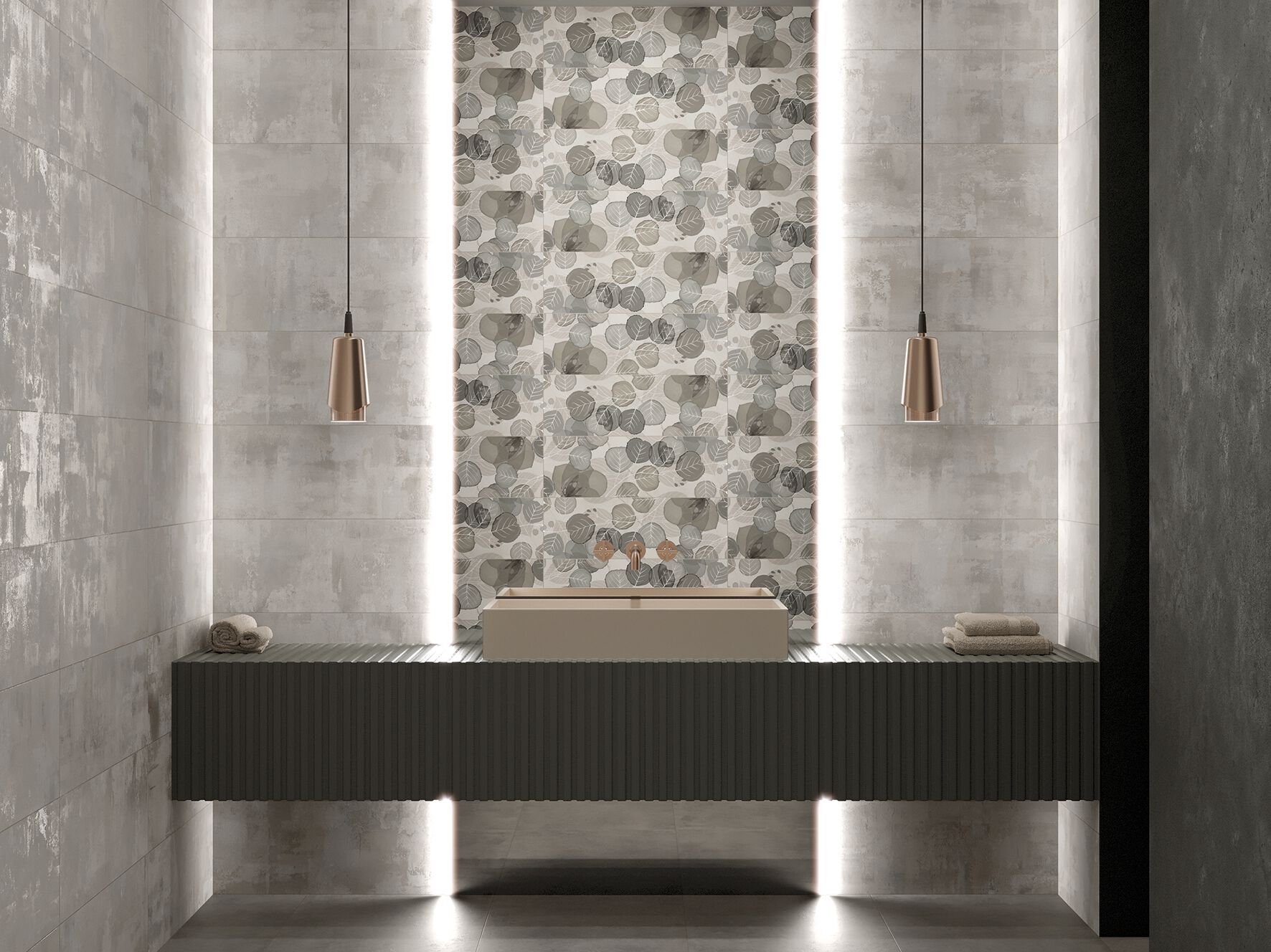 Облицовка керамогранита для интерьера MARINER Urban ARCH-00151696