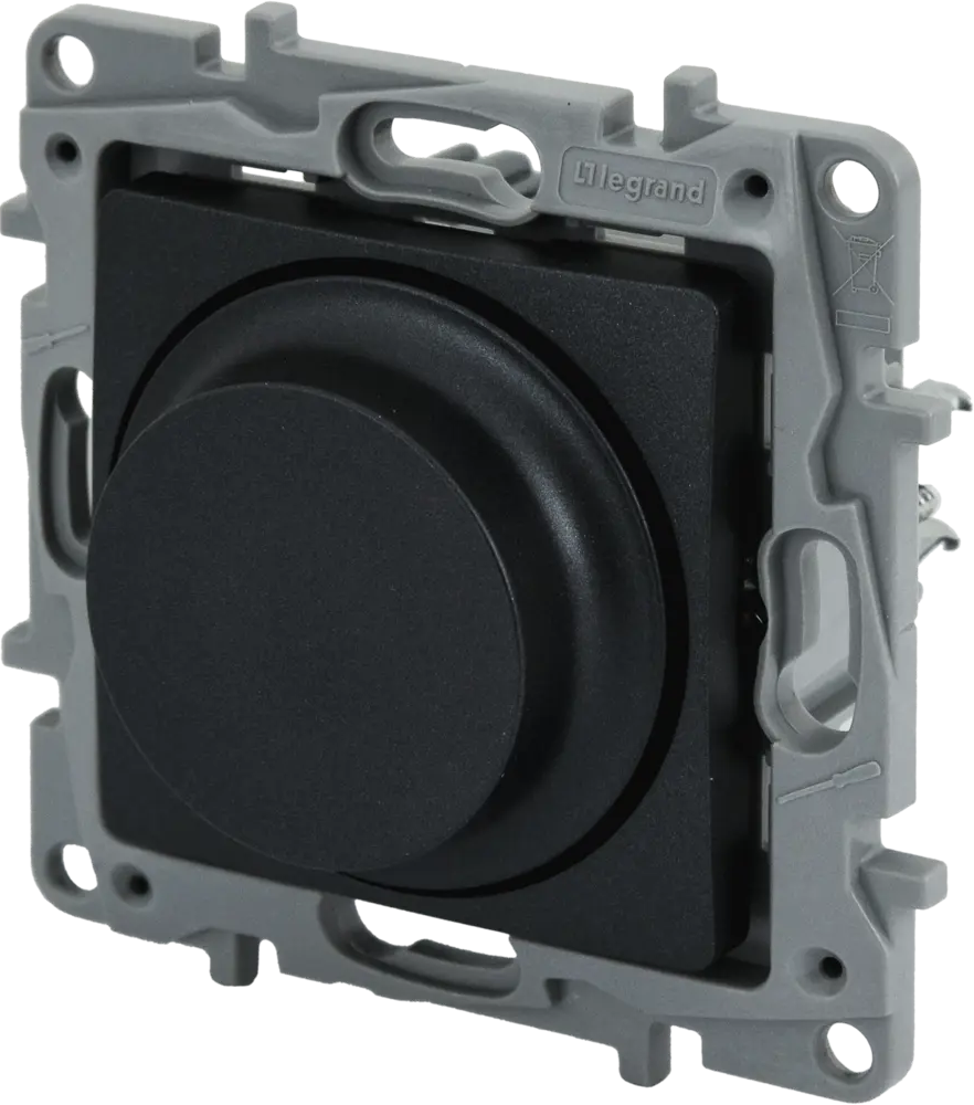 Legrand Etika - Диммер встраиваемый антрацит 300 Вт 82496722