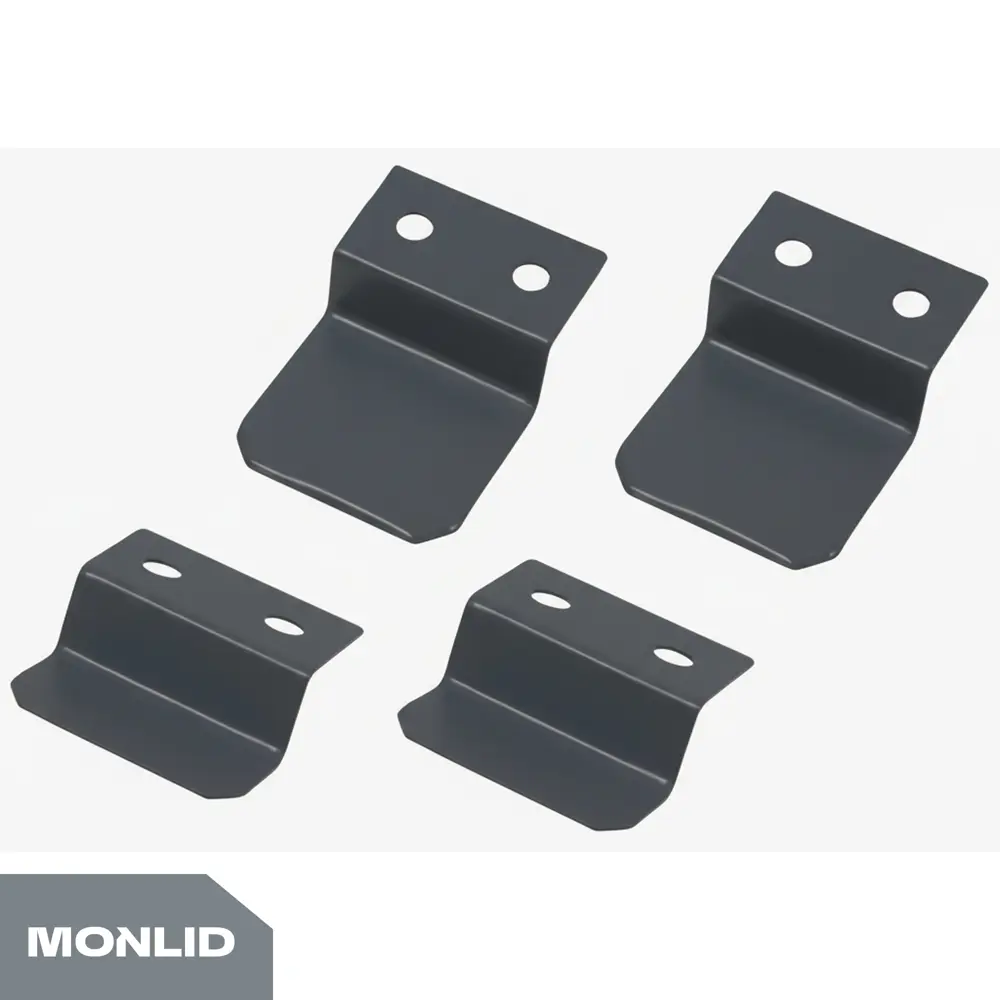 Кронштейн серый 120x26x10 мм 4 шт MONLID STLM-2059148 - Вид №2