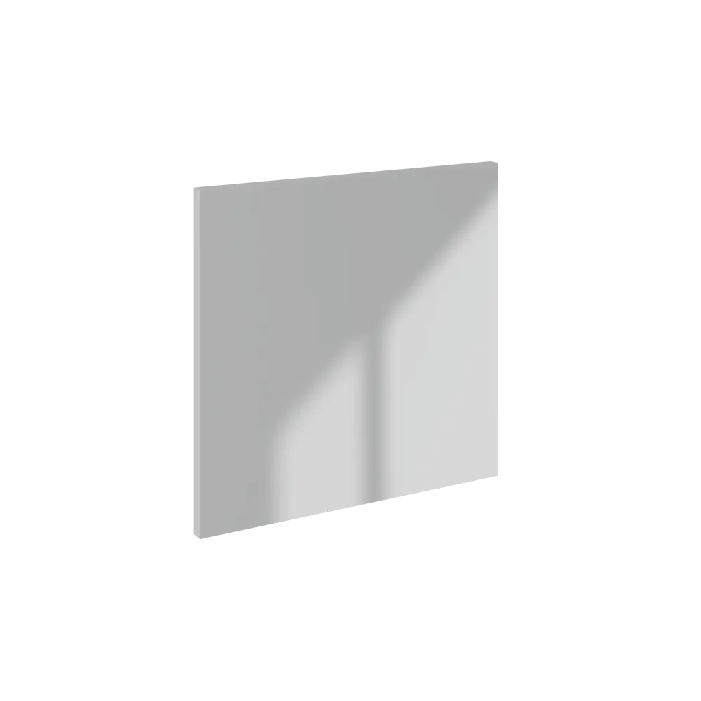 Дверь для шкафа Santreyd Лион серая глянцевая 39.6x38 см 89358748 STLM-1093544