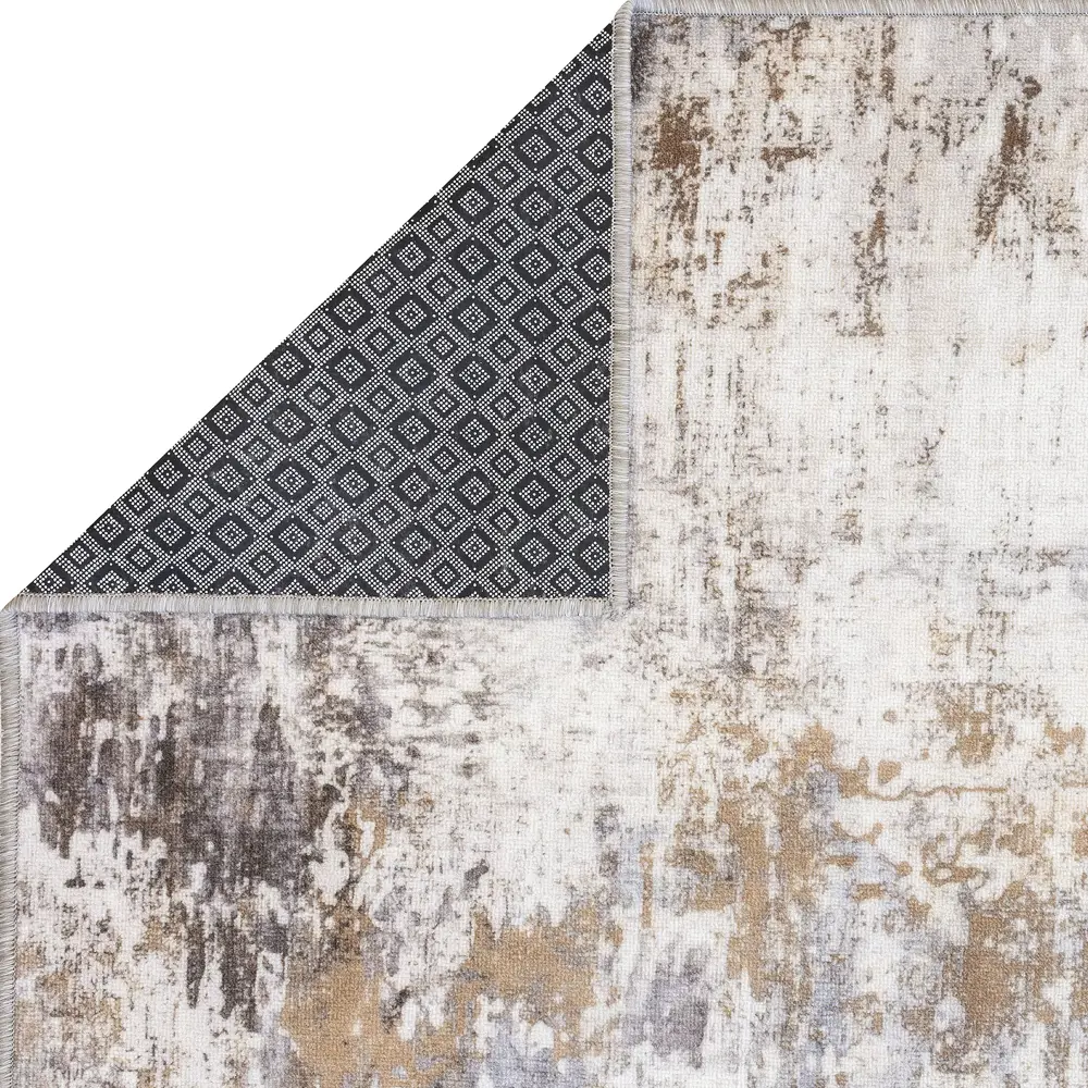 Ковер РОЯЛТАФТ Colaris бежевый 80x150 см с антискользящим покрытием 89418234 STLM-1575024 - Вид №2