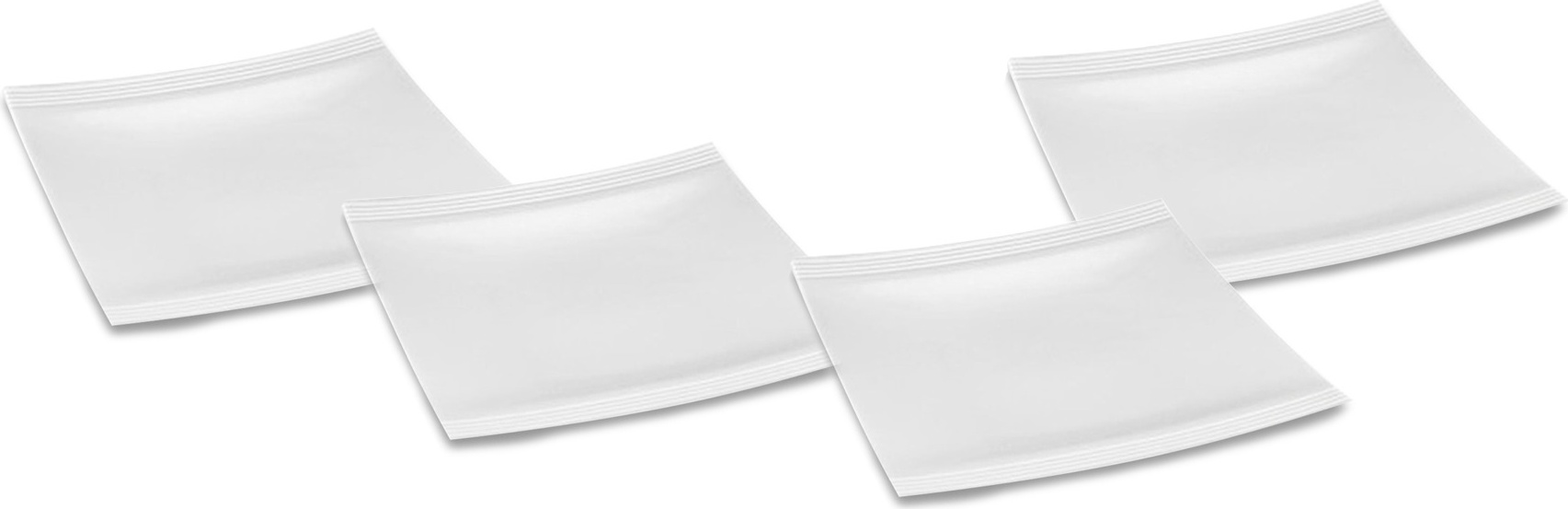 10665564 Lenox Набор из 4 тарелок подстановочных квадратных Lenox "Аллея Тин Кен" 32см Фарфор, Керамика 