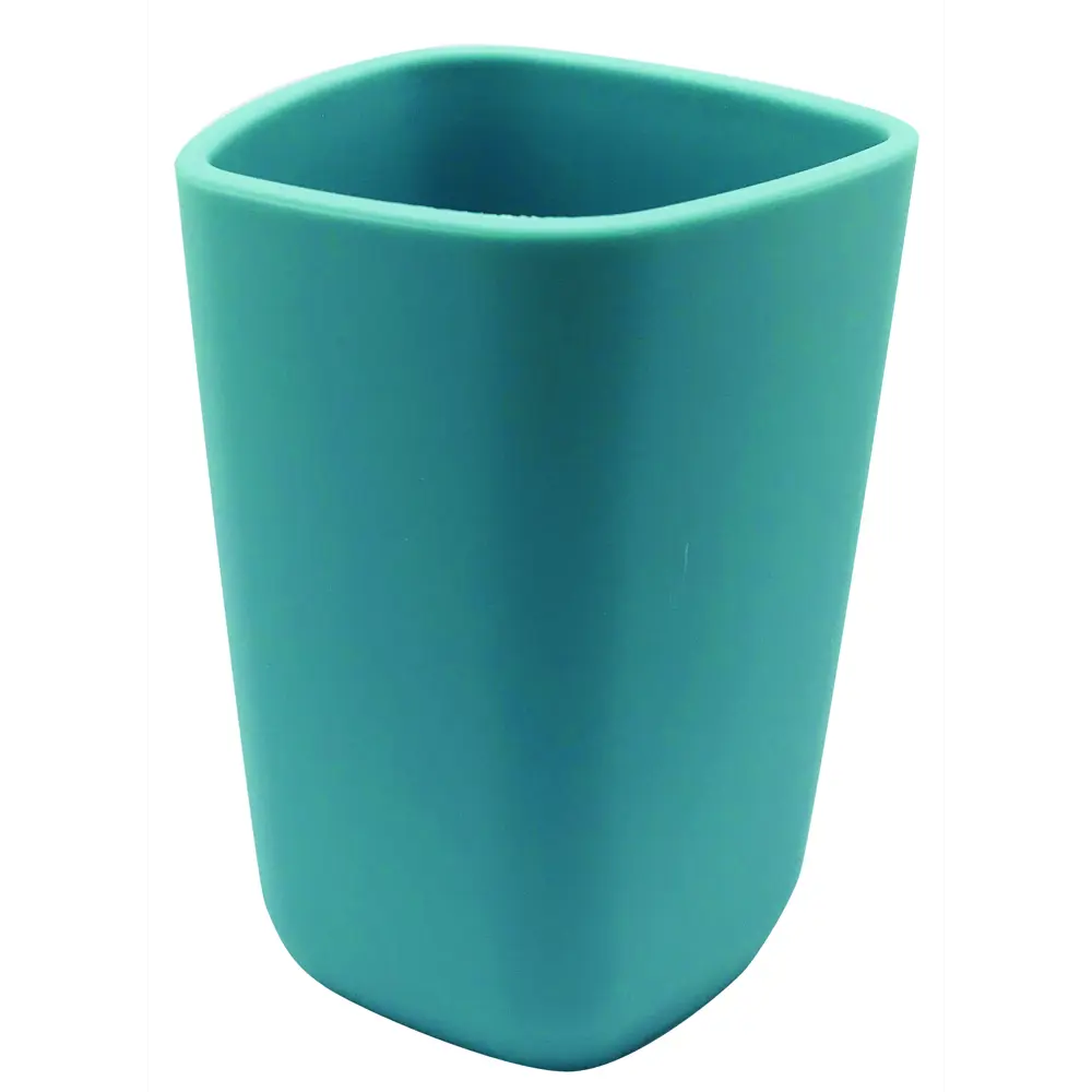 Стакан для зубных щёток Vidage Asimetria ABS-пластик цвет голубой STLM-2181981