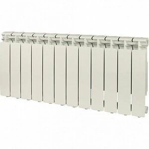 Радиатор STOUT Bravo алюминиевый, 12 секций, высота 350 мм