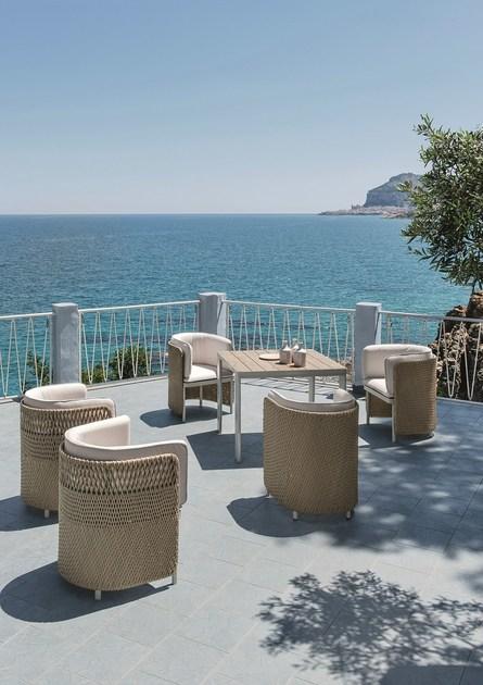 Ethimo Садовый стул с подлокотниками Esedra Espd00n - Вид №5