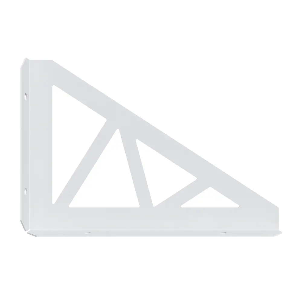 Утилитарный кронштейн Денвер 2x13 см нагрузка до 20 кг цвет белый Santreyd STLM-2110652 - Вид №2