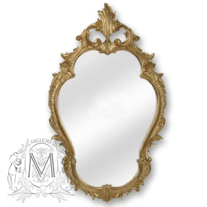 Зеркало фигурное MIGLIORE Complementi ML.COM-70.725, h98*L58*P4 см, бронза