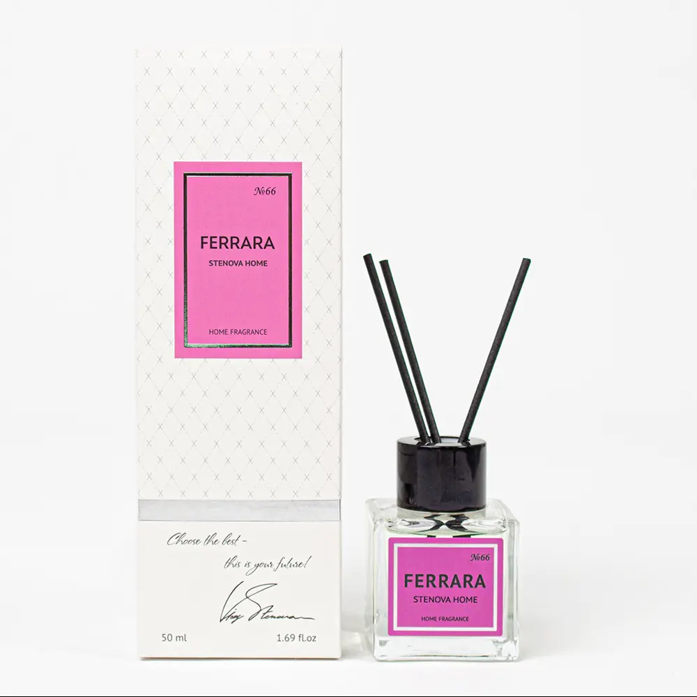 Аромадиффузор STENOVA HOME Ferrara с жасмином и кедром 50 мл 89404632 STLM-1575784