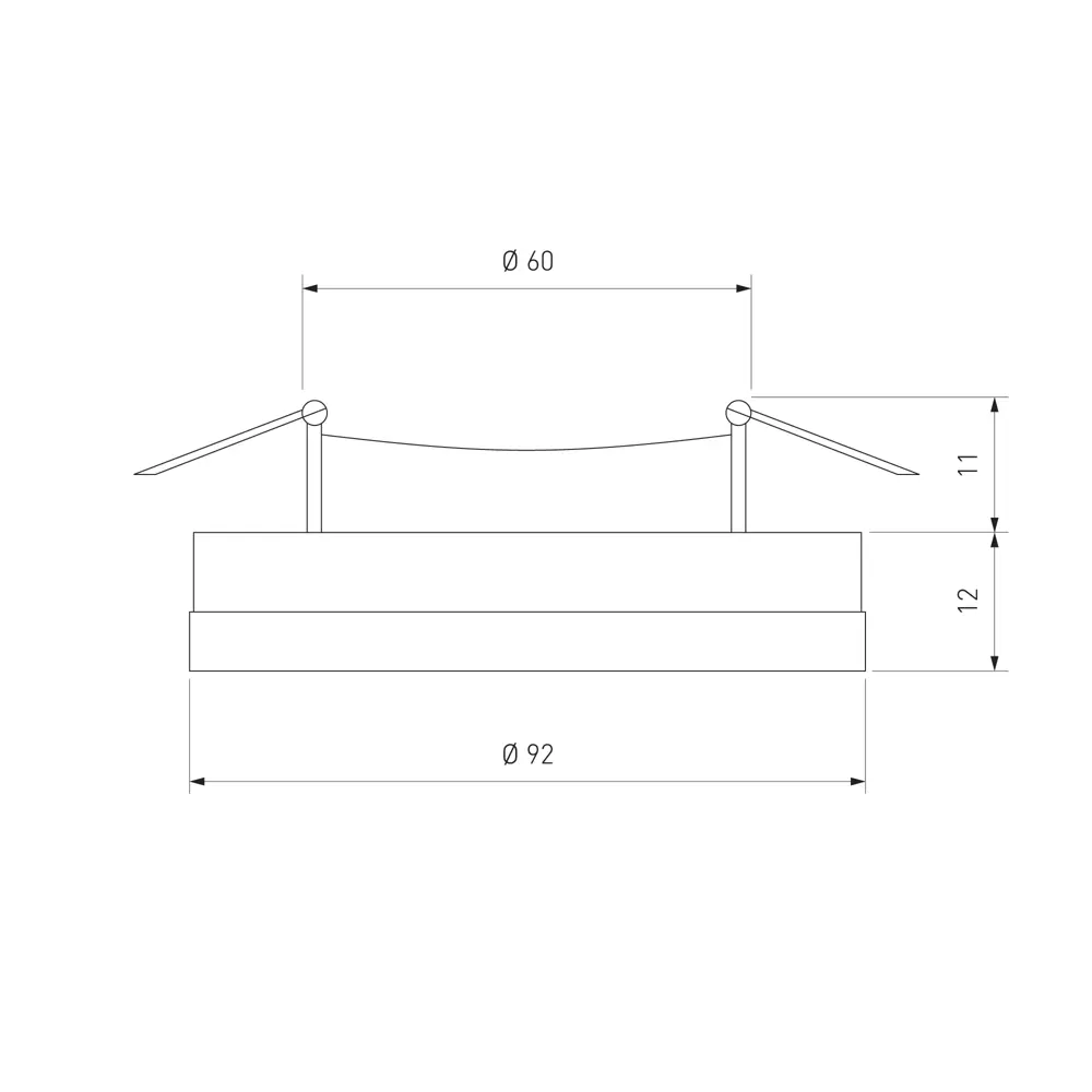 Светильник точечный встраиваемый Elektrostandard 7020 MR16 с LED-подсветкой под отверстие 60 мм, 2 м², цвет серебристый STLM-2044269 - Вид №6