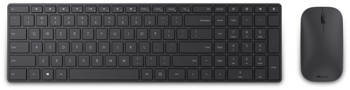 7N9-00018 bluetooth designer desktop, black Microsoft Santreyd 
