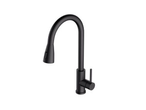 Смеситель кухонный  ALVEUS PRIMROSE PS BLACK MATT