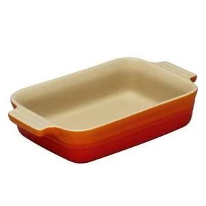 Блюдо для запекания Le Creuset, 19 см, оранжевое