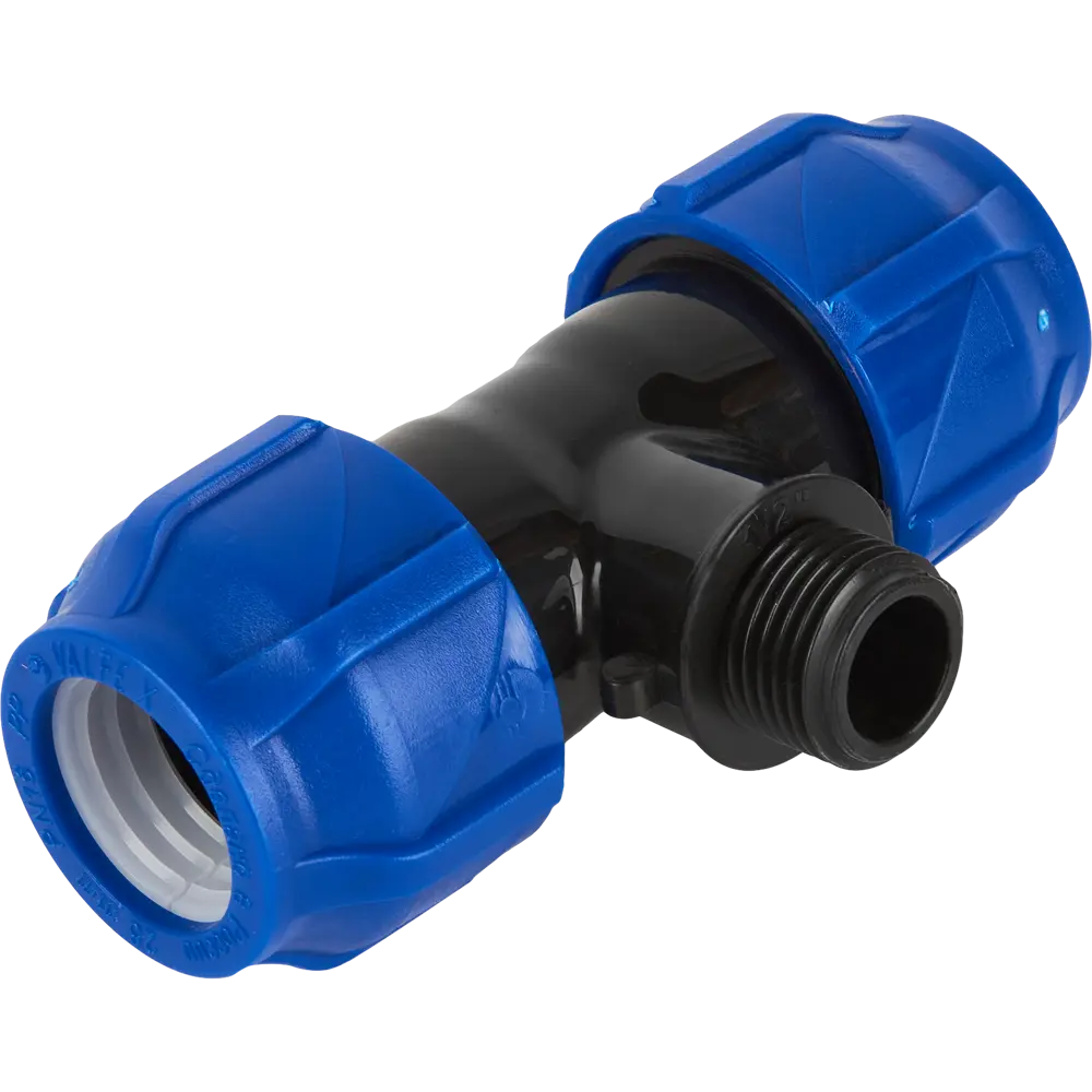 Тройник комбинированный ПНД Valfex 25x1/2"x25 мм НР 1210022501225 89106782 STLM-2186219 