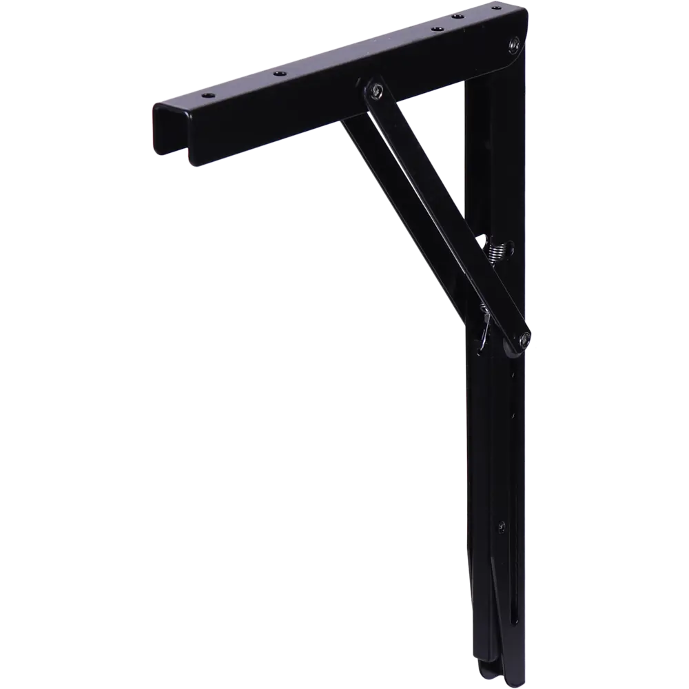Кронштейн складной Larvij 30x20 см сталь цвет черный 84462466 STLM-2123275 
