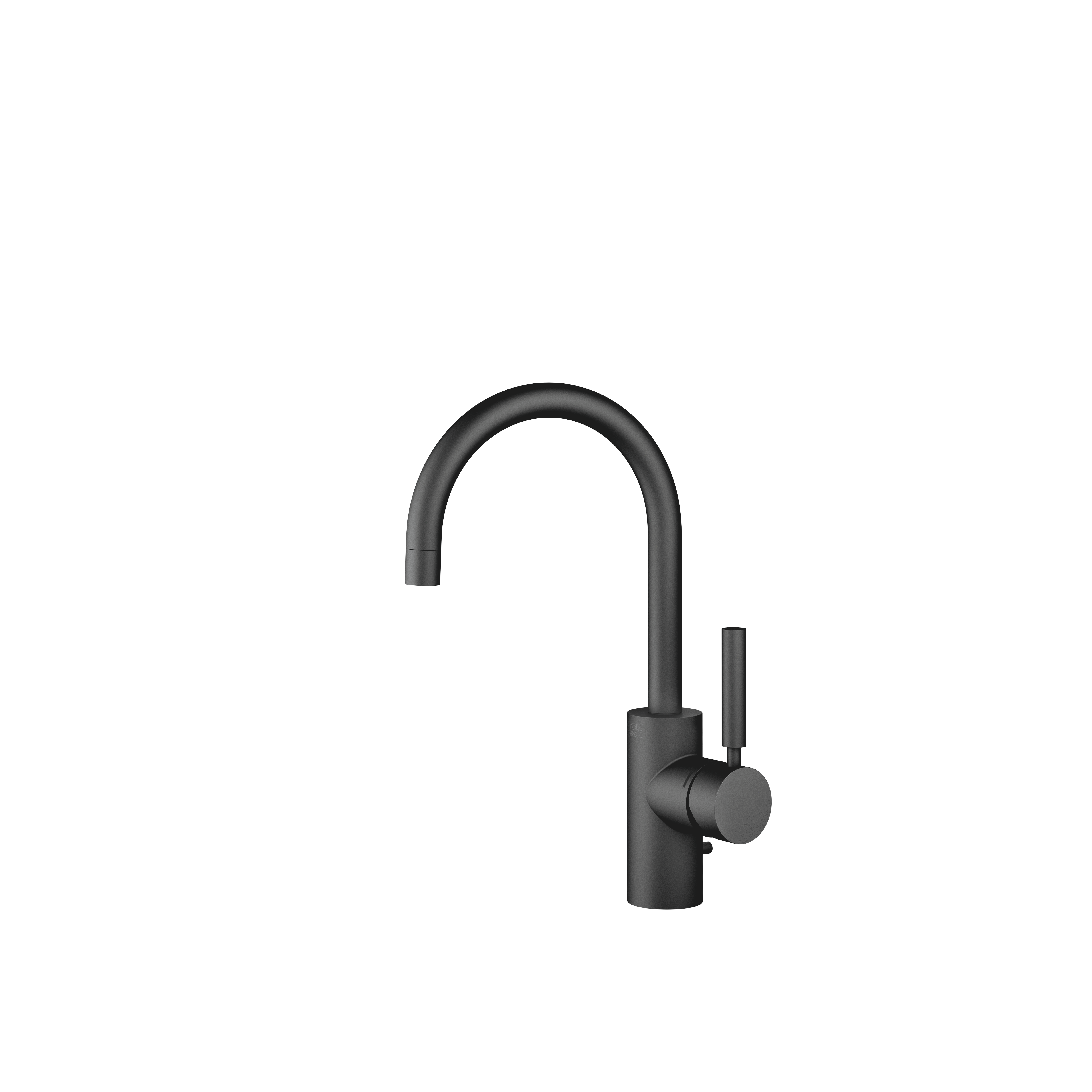 EDITION PRO Смеситель для раковины, однорычажный, с донным клапаном - матовый черный 33515626-33 DornBracht