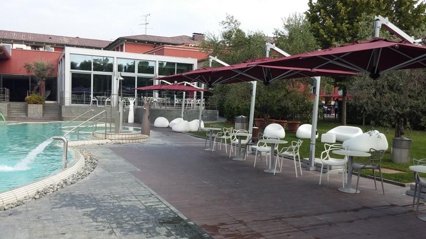 Scolaro Parasol Регулируемый квадратный зонт с боковой стойкой Galileo sun-id-1352146 - Вид №15