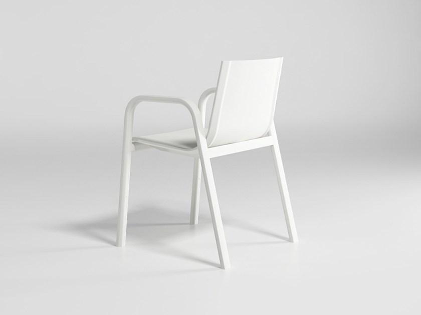 GANDIABLASCO Садовый стул из полиуретана с подлокотниками Stack sun-id-1356755 - Вид №1