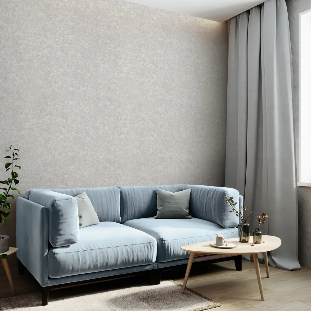 Обои флизелиновые Аспект Ру Шелест серые 1.06 м 70486-46АСП 87769221 STLM-2144455 - Вид №2