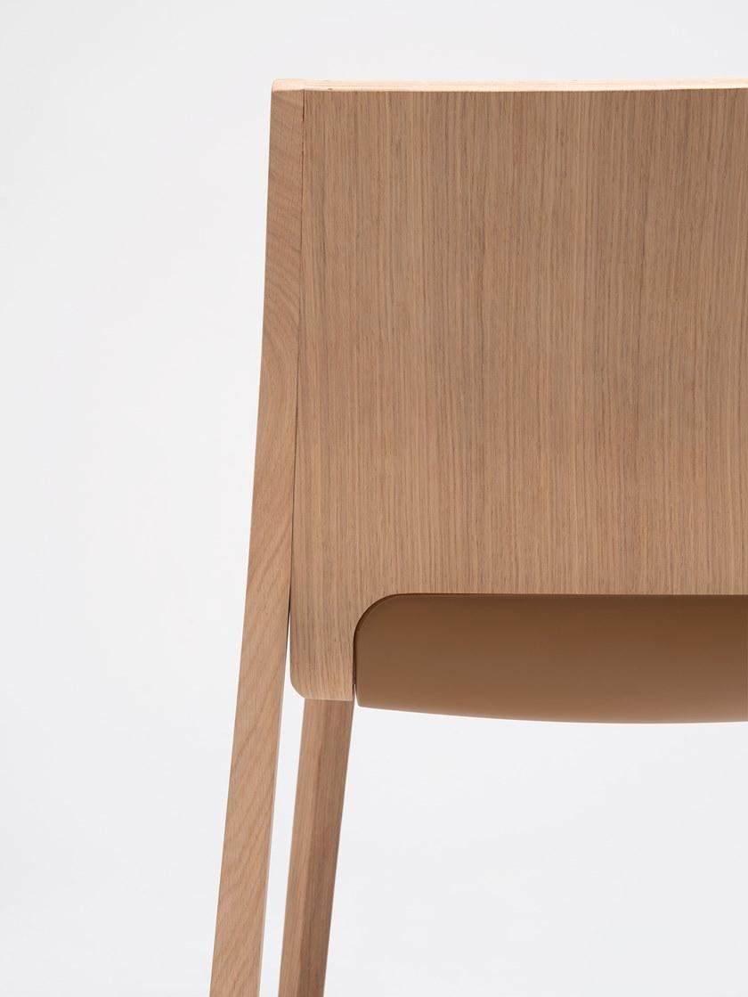 ONDARRETA Штабелируемый деревянный стул Silu sun-id-1474673 - Вид №7