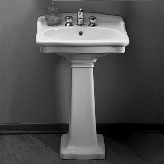 25337 Напольная раковина стоящая овальная Ceramica Hidra ELLADE - Вид №6