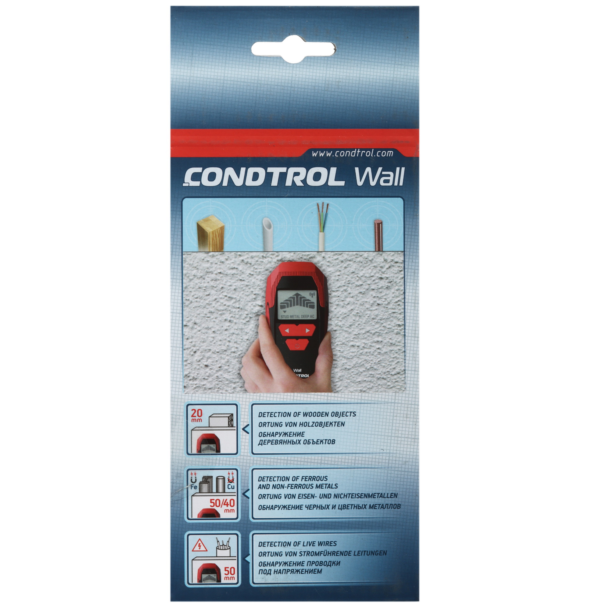 Детектор металла (проводки) Condtrol Wall 1063115 STDN-0013484 - Вид №6