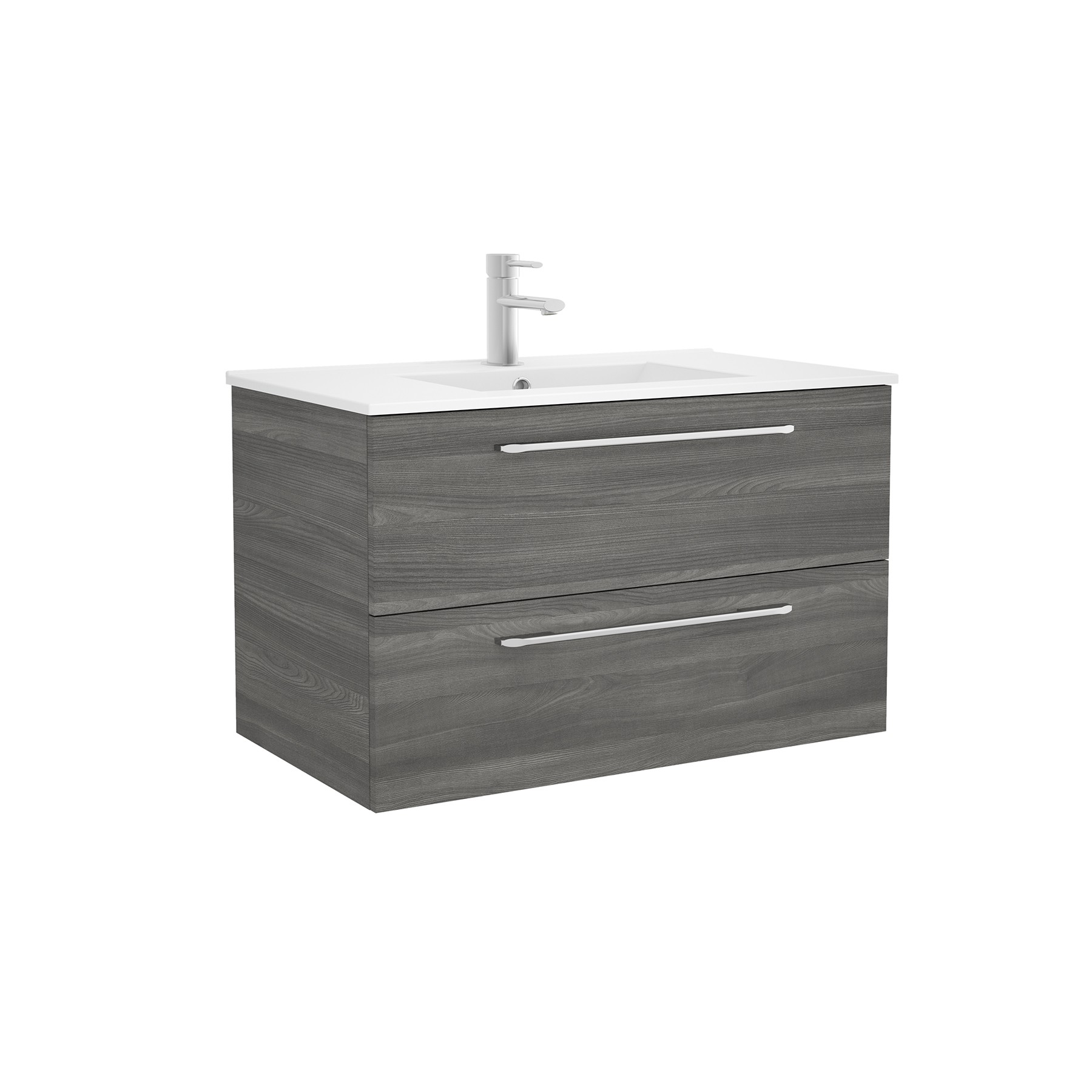 23302 SALGAR Мебель для умывальника FUSSION CHROME 900 2 ящика ALSACIA 897 x 540 x 450 мм Эльзасия - Вид №1
