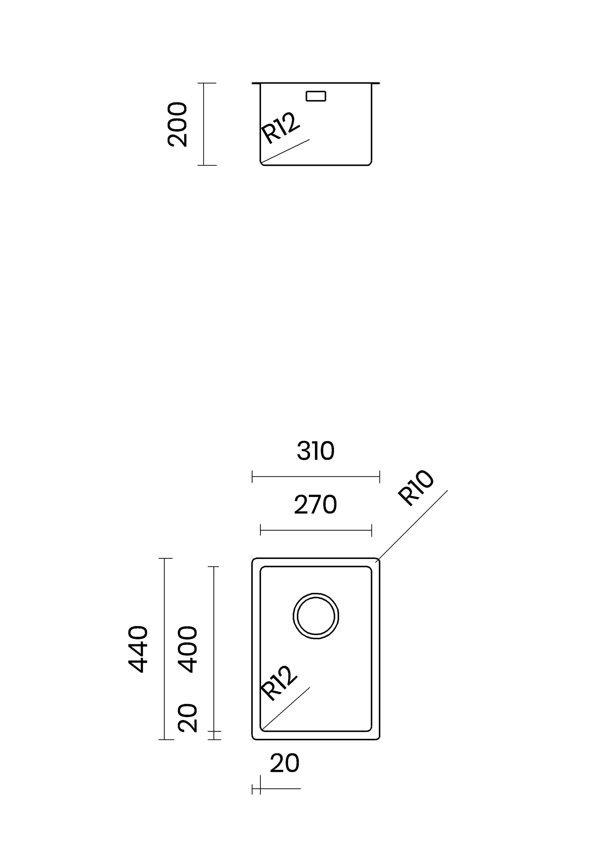Раковина из нержавеющей стали TASCA CANOVA ARCH-00122454 - Вид №21