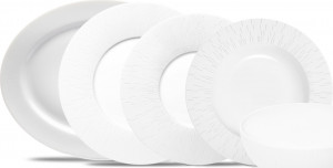 10668601 Haviland Сервиз столовый Haviland "Инфини Бриллиант"  на 6 персон 20 предметов Фарфор, Керамика