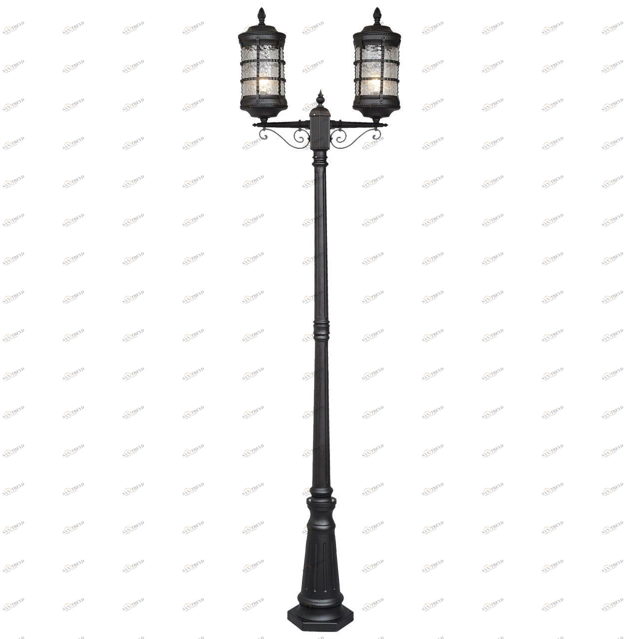 Садово-парковый светильник De Markt Донато 810040602 DE MARKT ФОНАРЬ, ЭЛИТНЫЕ 268749 Черный 