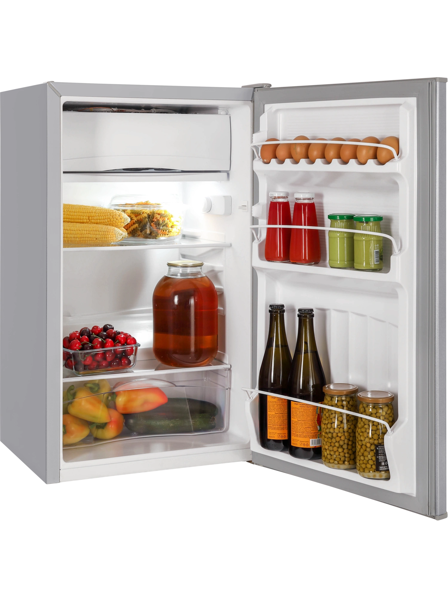 9291877 Холодильник компактный   NORD NR 403 S серебристый STDN-0081339 - Вид №1