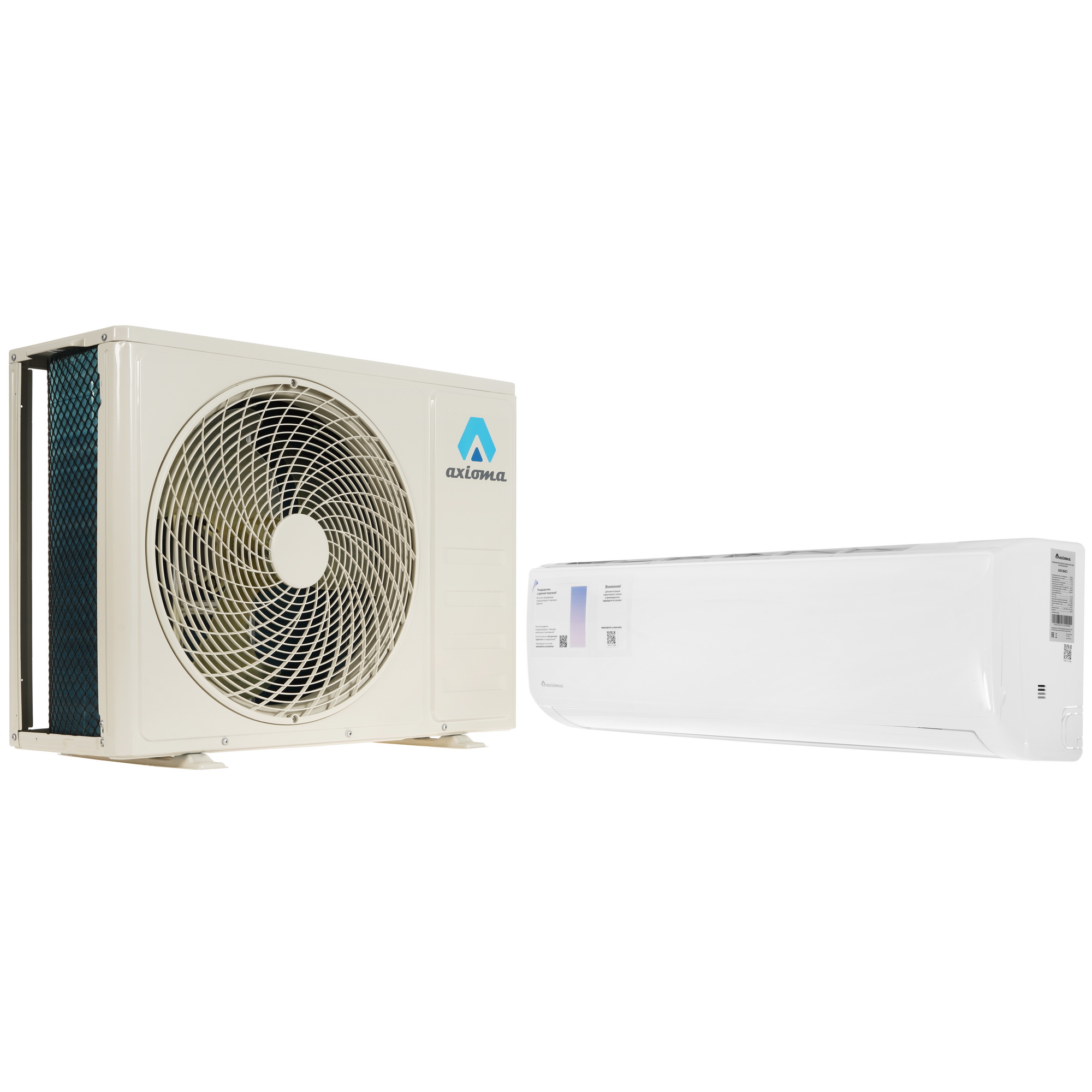 9986510 Кондиционер настенный сплит-система Axioma ASX18HZ1/ASB18HZ1 белый STDN-0009026