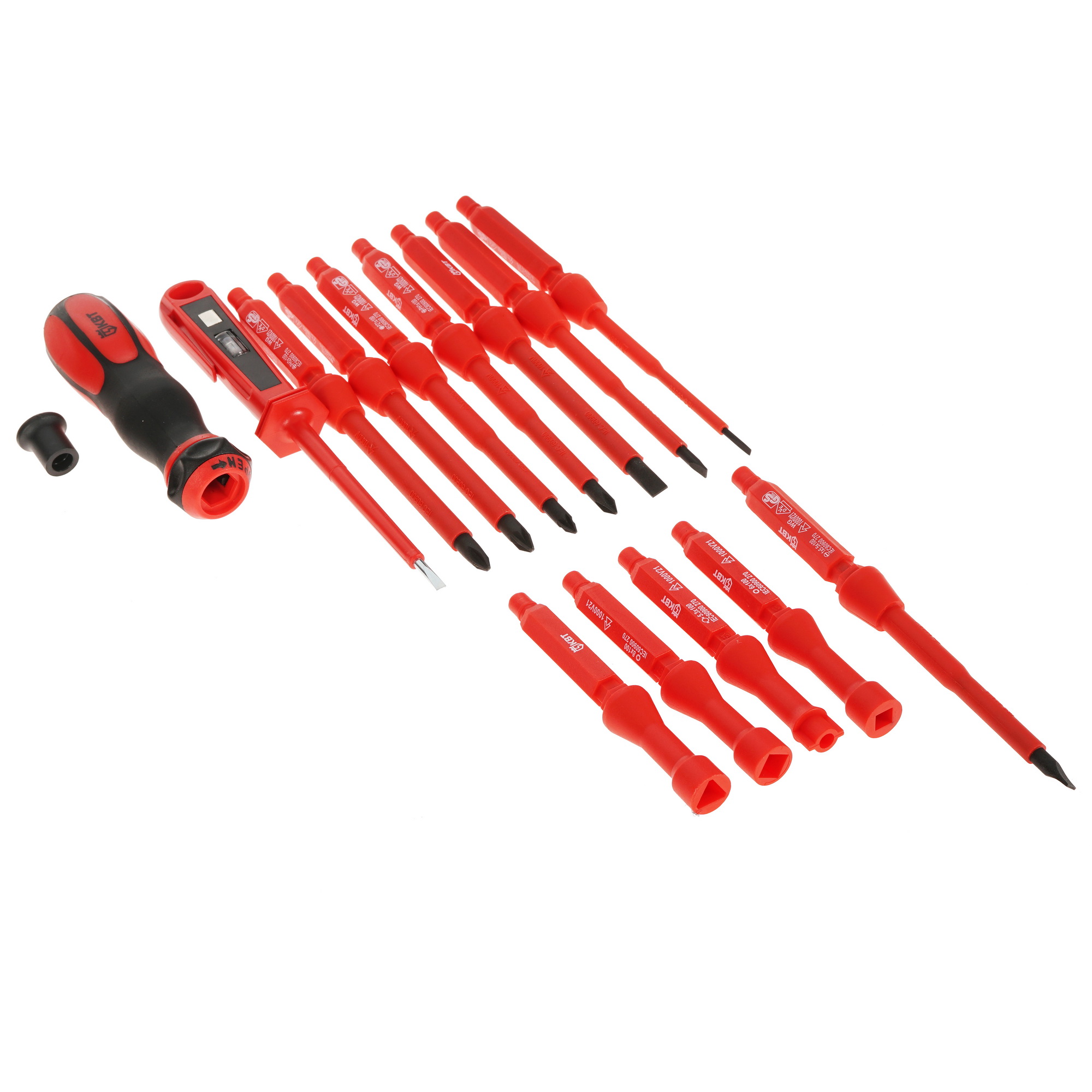 Отвертка с насадками/битами КВТ Профи НИО-1113 4838677 STDN-0093203 - Вид №1