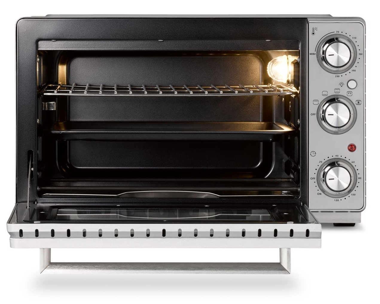 5362955 Мини-печь CASO TO 26 SilverStyle серебристый STDN-0107205 - Вид №2