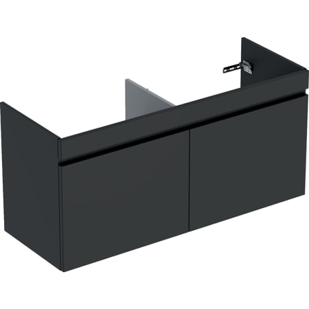 501.912.01.1 Шкафчик для двойной раковины Geberit Renova Plan, с двумя выдвижными ящиками и двумя внутренними выдвижными ящиками Geberit  - Вид №5